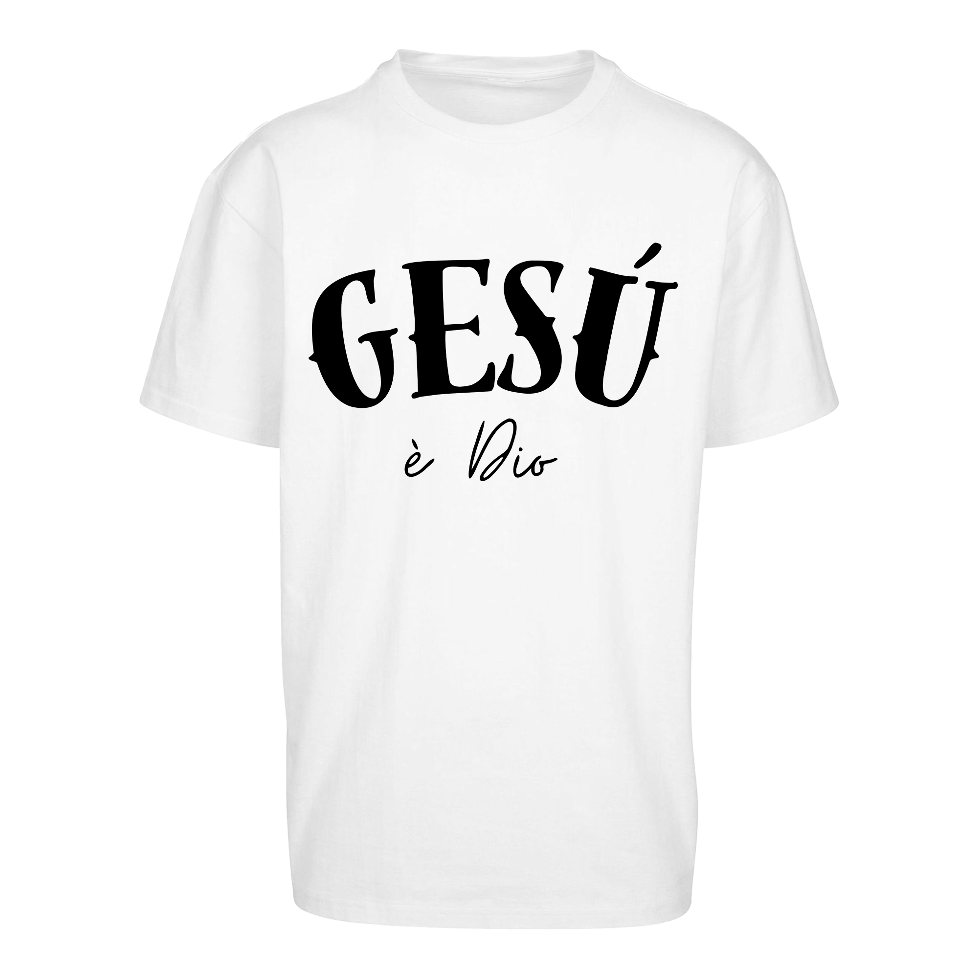 Oversized Tee Gracefull cover - Gesù è Dio
