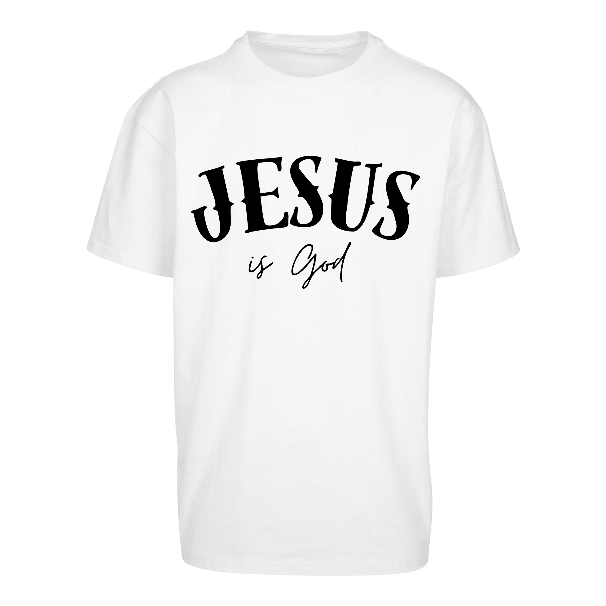 Oversized Tee Gracefull cover - Jesus is God